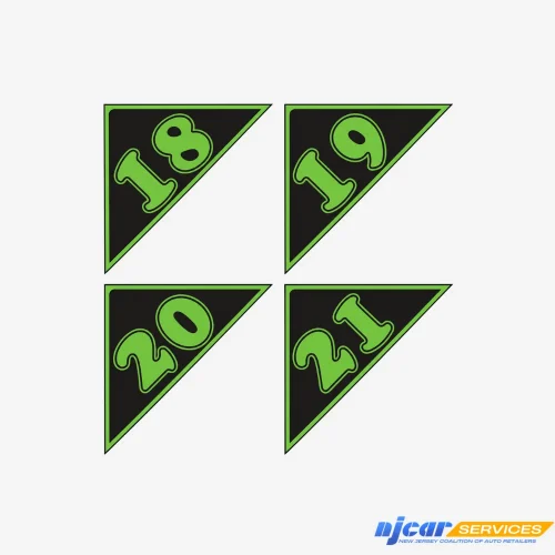 Angle Year Model Signs