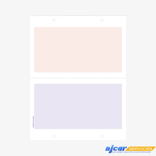 Laser Cash Receipt -Purchase Order