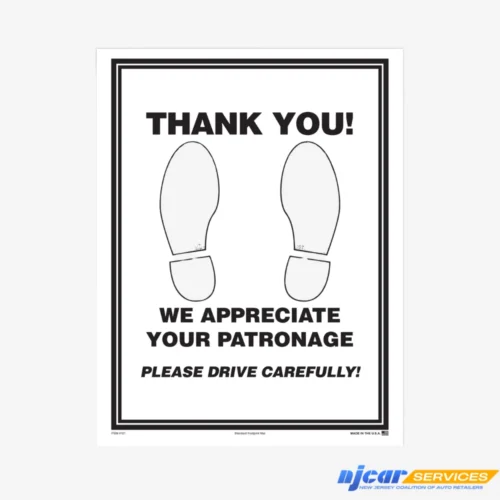 Paper Floor Mat - Footprint